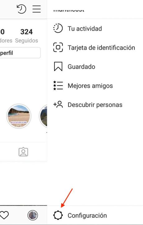 Cuenta de Instagram para negocios