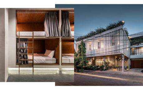 Once-Again-Hostel-Mangu ▷ Los mejores albergues de diseño de Bangkok.