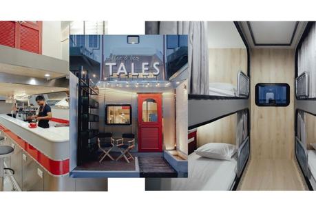 Tales-Khaosan-Hostel-Mangu ▷ Los mejores albergues de diseño de Bangkok.