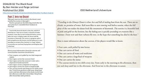 Plagio de un aventura de D&D 5ª ed para promocionar un crossover D&D-Elder Scrolls Plagio de un aventura de D&D 5ª ed para promocionar un crossover D&D-Elder Scrolls