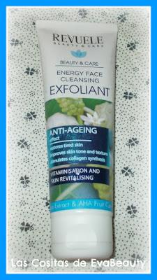 Review Exfoliante Antiedad y Mascarilla facial hidratante de REVUELE