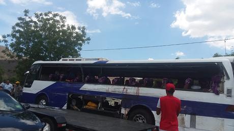 Serían siete los fallecidos en otro accidente trayecto Azua-Baní.