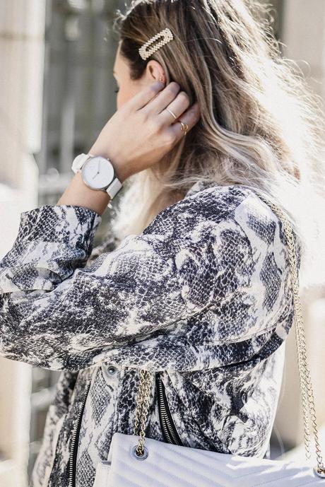 SNAKE PRINT JACKET SNAKE PRINT JACKET