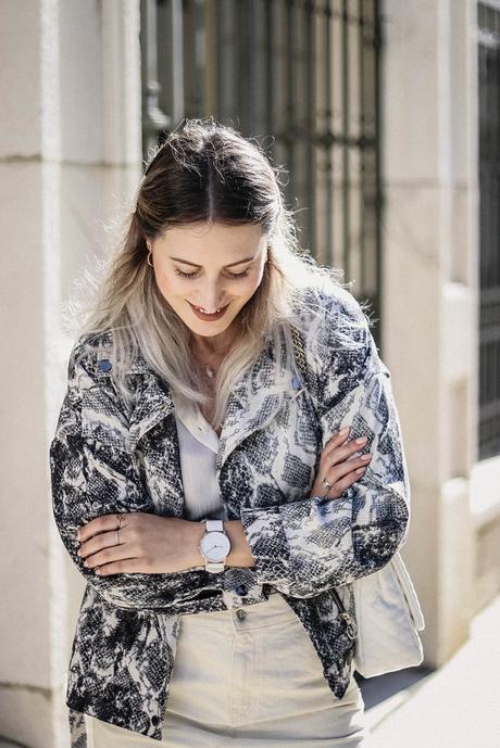 SNAKE PRINT JACKET SNAKE PRINT JACKET