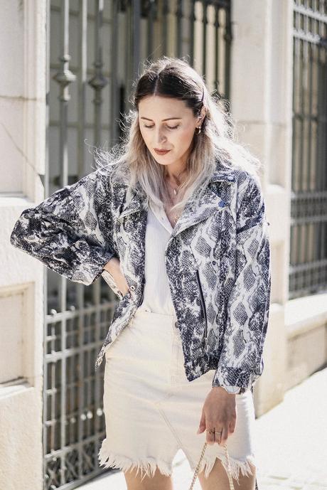 SNAKE PRINT JACKET SNAKE PRINT JACKET