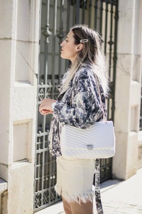 SNAKE PRINT JACKET SNAKE PRINT JACKET