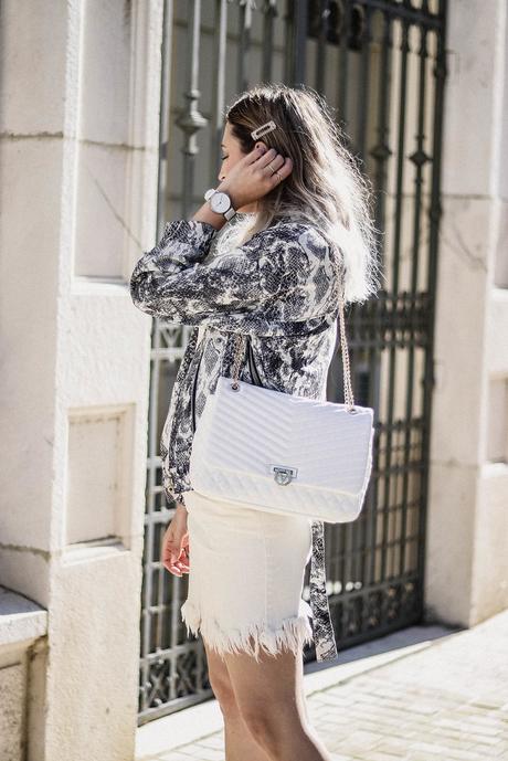 SNAKE PRINT JACKET SNAKE PRINT JACKET