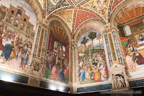que-ver-en-siena-biblioteca-piccolomini Que ver en Siena en un día (lugares con encanto)