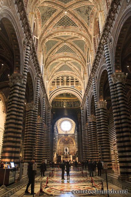 que-ver-en-siena-interior-duomo Que ver en Siena en un día (lugares con encanto)