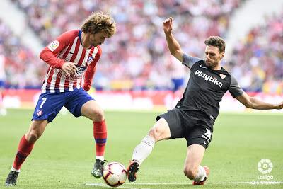 Crónica Atlético de Madrid 1 - Sevilla FC 1