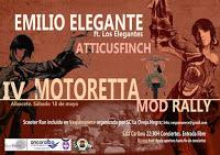 Emilio Elegante y Atticusfinch en el IV Motoretta Mod Rally