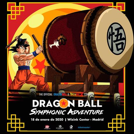 Dragon Ball Symphonic Adventure, el 18 de enero de 2020 en el WiZink Center de Madrid
