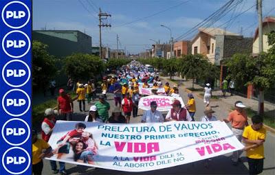 CAÑETANOS PRESENTES EN LA MARCHA POR LA VIDA…