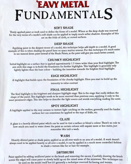 Fundamentales de 'Eavy Metal y una noticia vergonzosa