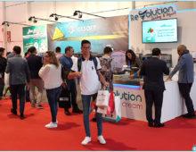Feria Alimentaria & Horexpo Lisboa 2019. Visitante con helado