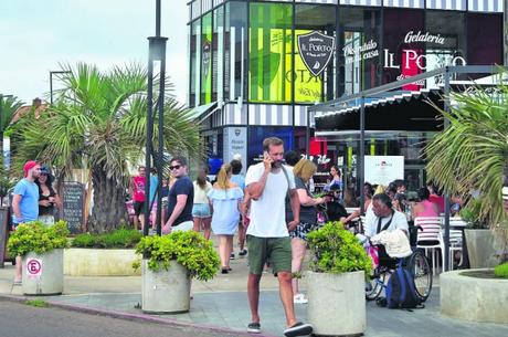 Gelateria Il Porto: por su ubicación atrae a numerosos turistas. Foto: R. Figueredo