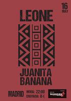 Concierto de Leone y Juanita Banana en Wurlitzer Ballroom