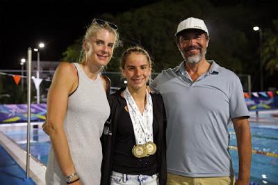 BRILLA LA MEXIQUENSE ATHENA MENESES EN AGUAS DE LA OLIMPIADA NACIONAL