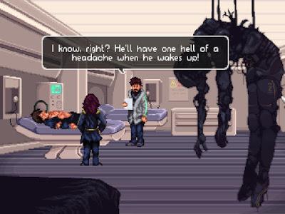 Aventura gráfica tradicional en Guard Duty para ordenadores