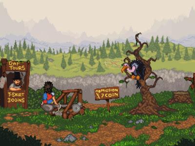 Aventura gráfica tradicional en Guard Duty para ordenadores