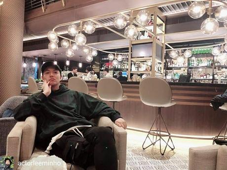 Noticias de doramas: Últimas fotos que  Lee Min Ho ha publicado en las redes sociales