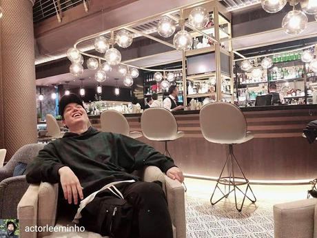 Noticias de doramas: Últimas fotos que  Lee Min Ho ha publicado en las redes sociales