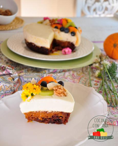 TARTA DE ZANAHORIA Y DÁTILES TARTA DE ZANAHORIA Y DÁTILES