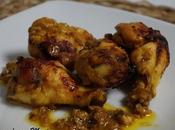 Alitas pollo curry horno