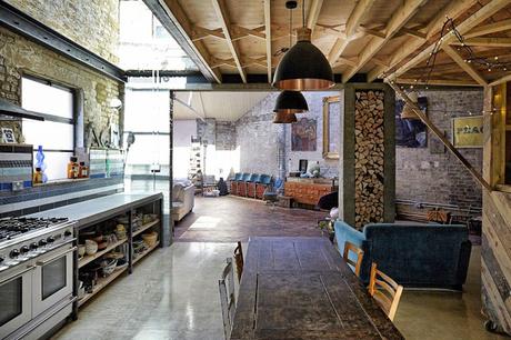 Casa Inglesa en Estilo Rustico Industrial Casa Inglesa en Estilo Rustico Industrial