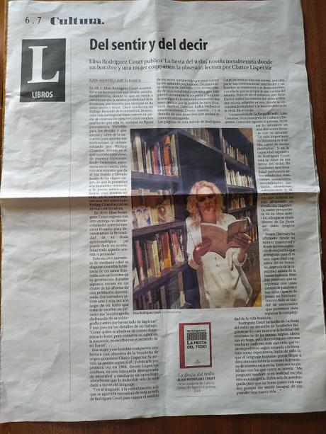 JUAN-MANUEL GARCÍA RAMOS ESCRIBE SOBRE `LA FIESTA DEL TEDIO´ JUAN-MANUEL GARCÍA RAMOS ESCRIBE SOBRE `LA FIESTA DEL TEDIO´