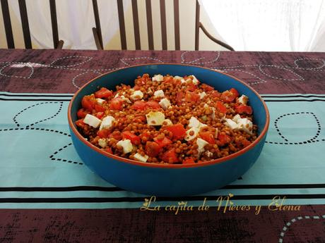 Ensalada de lentejas especiadas Ensalada de lentejas especiadas