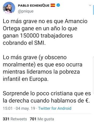 Pablo Echenique, de profesión Bocazas
