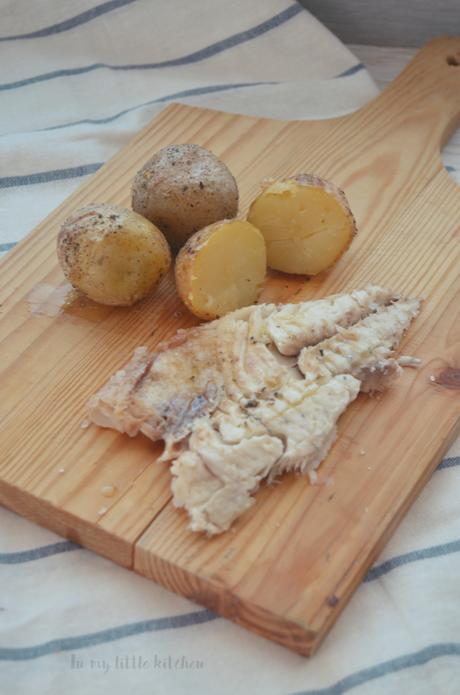 Lo que te salga de la olla (lenta)- Dorada a la sal