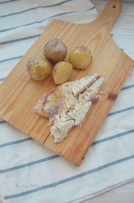 Lo que te salga de la olla (lenta)- Dorada a la sal