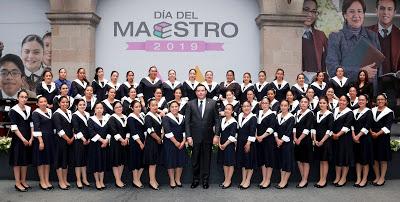 RECONOCE EDOMÉX LABOR DOCENTE COMO MOTOR DE CAMBIO DE LAS FUTURAS GENERACIONES