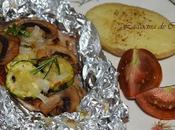 Chuletas cerdo papillote