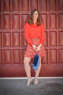 Orange and blue Orange and blue