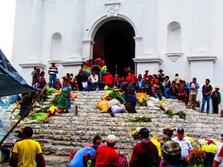 La Iglesia de Santo Tomás. Chichicastenango. Guatemala