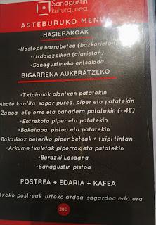 Sanagustin en Azpeitia