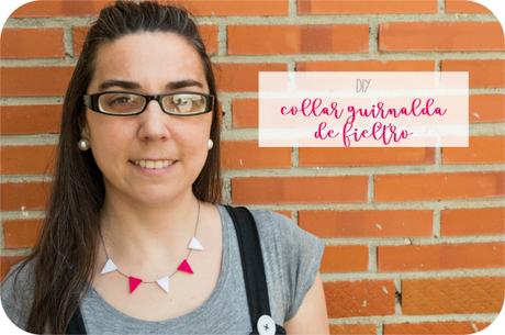 DIY: Collar guirnalda de fieltro