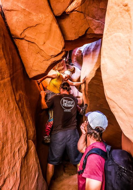slot-canyons-escalante-12 ▷ Comenta en la semana 23: una de las mejores aventuras en Utah, sin embargo, en el Escalante Slot Canyons por Mary