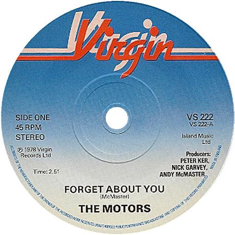 The Motors -Forget about you 7