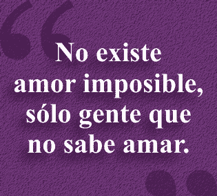 Frase: gente que no sabe amar