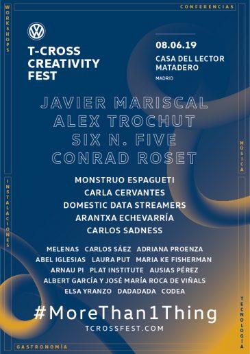 Llega a Madrid T-Cross Creativity Fest: creatividad en estado puro