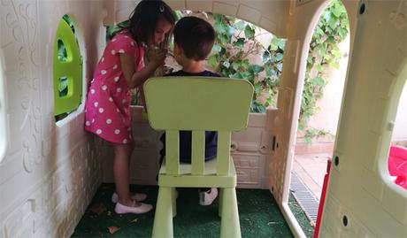 Ya tenemos lista la casita para niños de Feber ¡¡la más grande!!