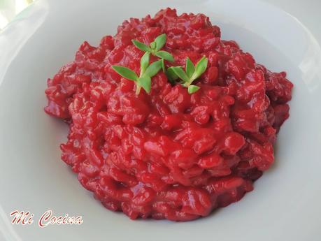 RISOTTO DE REMOLACHA RISOTTO DE REMOLACHA