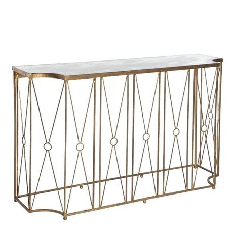 aidan gray marlene console table with antique mirror free shipping antique console tables vintage brass console table