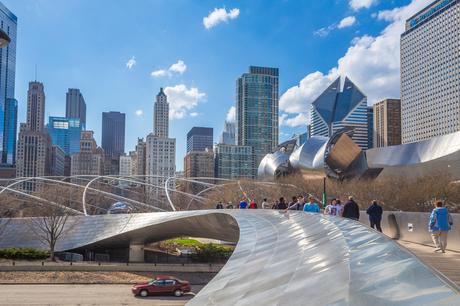 Chicago-Public-BP-Walkway ▷ 6 puentes peatonales frescos que debes cruzar