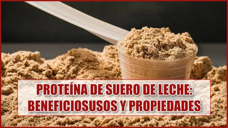 Proteína de suero de leche: Beneficios, usos y propiedades