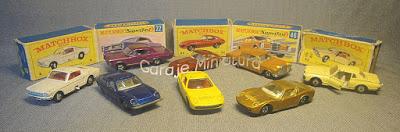 Cupés de Matchbox Cupés de Matchbox